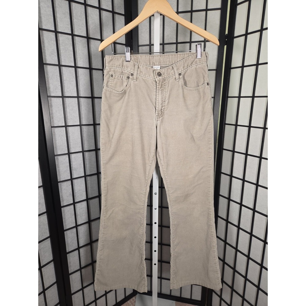 VTG Abercrombie & Fitch Womens Corduroy Flare Boho Hippie Grunge‎ Size 6